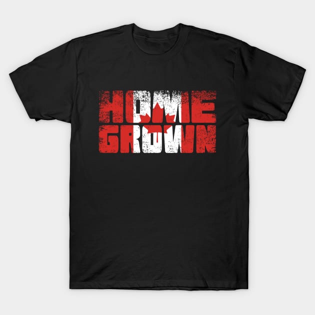 Home Grown Canadian Flag T-Shirt by ThyShirtProject - Affiliate